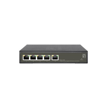 Level One Hilbert 5-Port Gigabit PoE Smart Lite Switch - 802.3at/af PoE - 4 PoE Outputs - 60W PoE Power Budget [GES-2105P]