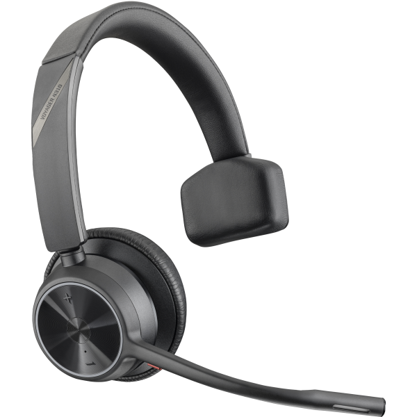 Hp Poly Voyager 4310 UC Monaural Headset +BT700 USB-A Adapter +Charging Stand [77Y92AA]