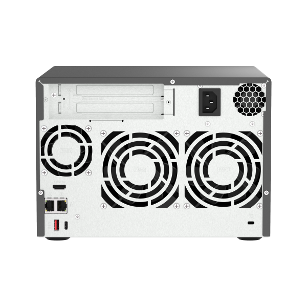 QNAP TVS-H674 NAS Tower Intel Core i5 i5-12400 32 GB DDR4 0 TB QuTS hero Nero [TVS-H674-I5-32G]