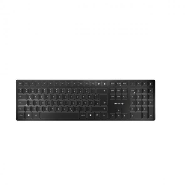 Cherry KW 9100 SLIM - Keyboard - Wireless - QWERTZ - Black [JK-9100DE-2]