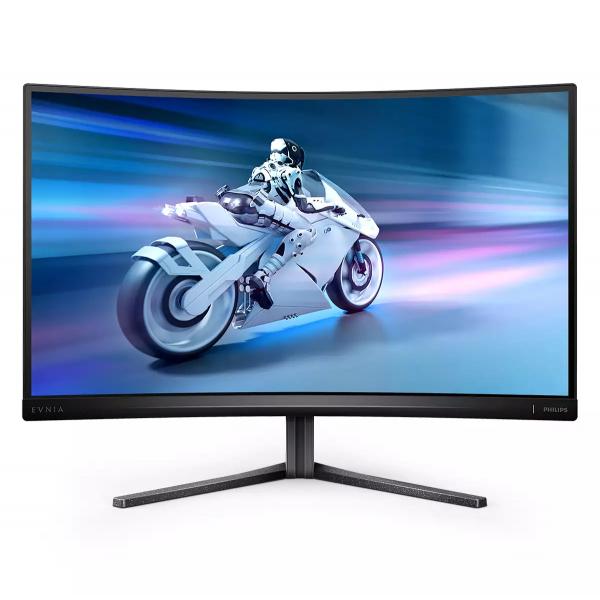 PHILIPS MONITOR GAMING CURVO 27 LED VA 16:9 QHD 1MS 400 CDM 240HZ, ALTEZZA DP/HDMI [27M2C5500W]