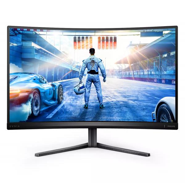 PHILIPS MONITOR GAMING CURVO 27 LED VA 16:9 QHD 1MS 400 CDM 240HZ, ALTEZZA DP/HDMI [27M2C5500W]
