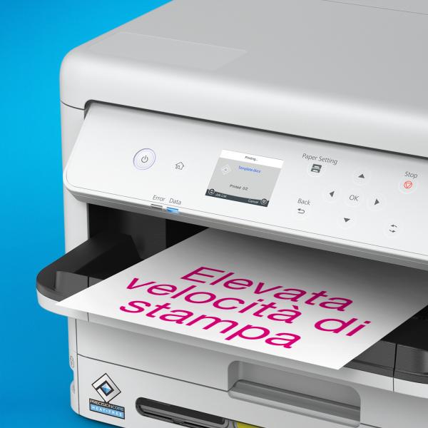 Epson Workforce Pro WF-C5390DW inkjet printer - Colour - 4800 x 1200 DPI - A4 - Wi-Fi - White [C11CK25401]