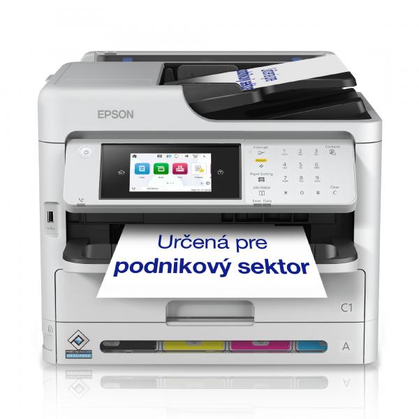 Epson WorkForce Pro WF-C5890DWF - Inkjet Printer - A4 - 4800 x 1200 DPI - 34 ppm - Wi-Fi - White [C11CK23401]