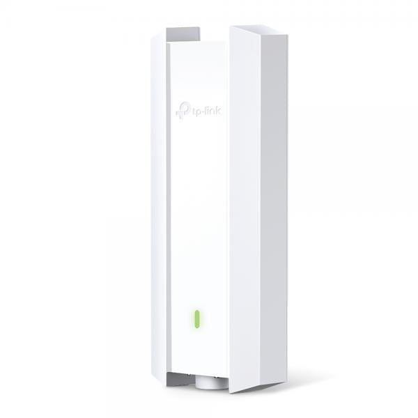 TP-Link - EAP650-Outdoor - AX3000 Indoor/Outdoor Dual-Band Wi-Fi 6 Access Point, 1 x Gigabit RJ45 Port, 574Mbps at 2.4 GHz + 2402 Mbps at 5 GHz, 802.3at PoE and Passive PoE, IP67 Weatherproof, 4 x Int [EAP650-Outdoor]