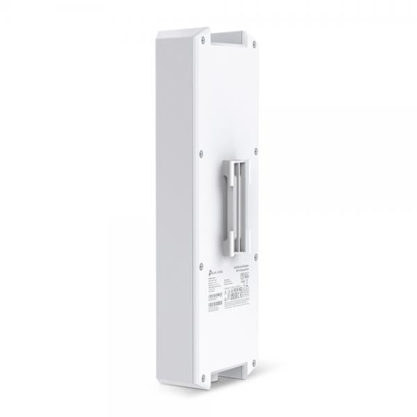 TP-Link - EAP650-Outdoor - AX3000 Indoor/Outdoor Dual-Band Wi-Fi 6 Access Point, 1 x Gigabit RJ45 Port, 574Mbps at 2.4 GHz + 2402 Mbps at 5 GHz, 802.3at PoE and Passive PoE, IP67 Weatherproof, 4 x Int [EAP650-Outdoor]