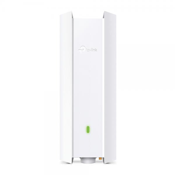 TP-Link - EAP650-Outdoor - AX3000 Indoor/Outdoor Dual-Band Wi-Fi 6 Access Point, 1 x Gigabit RJ45 Port, 574Mbps at 2.4 GHz + 2402 Mbps at 5 GHz, 802.3at PoE and Passive PoE, IP67 Weatherproof, 4 x Int [EAP650-Outdoor]