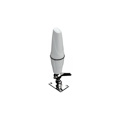 POYNTING - Wideband Omni-directional Marine & Coastal LTE & Wi-Fi antenna. 698 - 2700 MHz.. max. Gain: 5-2 dBi with Marine Mount. N-Type F Brilliant White [OMNI-403]