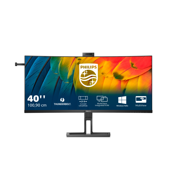 Philips 40B1U6903CH/00 Monitor PC 100,8 cm (39.7") 5120 x 2160 Pixel 5K Ultra HD LCD Nero [40B1U6903CH/00]