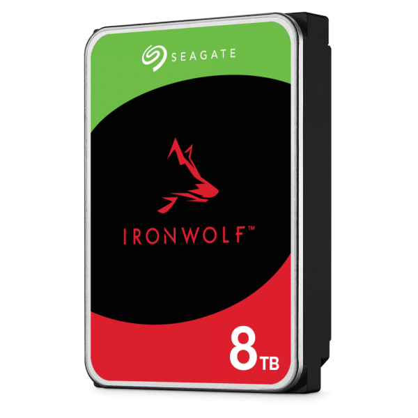 Seagate IronWolf ST8000VN002 disco rigido interno 8 TB 5400 Giri/min 256 MB 3.5" Serial ATA III [ST8000VN002]