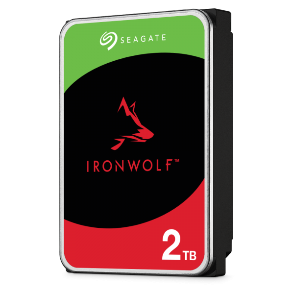 SEAGATE HDD IRONWOLF 2TB 5400 RPM 64MB CACHE [ST2000VN003]