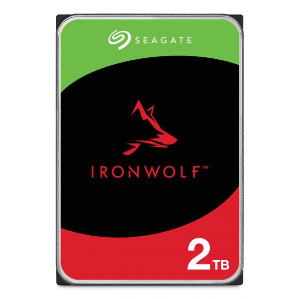 SEAGATE HDD IRONWOLF 2TB 5400 RPM 64MB CACHE [ST2000VN003]