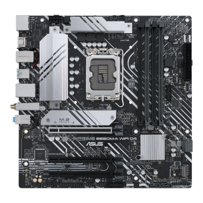 ASUS MB B660, PRIME B660M-A WIFI D4, LGA 1700, DDR4, ALDER LAKE [PRIME B660M-A WD4_SI]