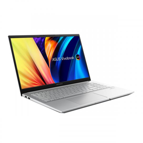 ASUS VivoBook Pro 15 OLED K6500ZC-L1213W i7-12700H Computer portatile 39,6 cm (15.6") Full HD Intel Core i7 16 GB LPDDR5-SDRAM 512 GB SSD NVIDIA GeForce RTX 3050 Wi-Fi 6E (802.11ax) Windows 11 Home Argento [90NB0XK2-M00DW0]
