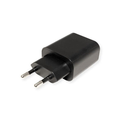 VALUE CARICATORE DA PARETE 1 PORTA TYPE C 25W NERO [19.99.1094]