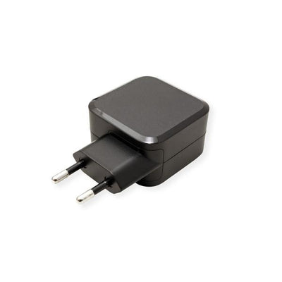 VALUE CARICATORE DA PARETE 1 PORTA 45W NERO [19.99.1095]
