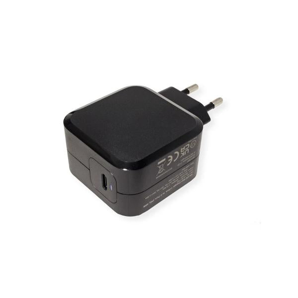 VALUE CARICATORE DA PARETE 1 PORTA 45W NERO [19.99.1095]
