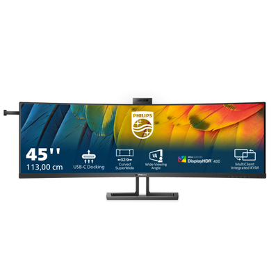 Philips Serie 6000 45B1U6900CH/00 Monitor PC 113 cm (44.5") 5120 x 1440 Pixel UltraWide Dual Quad HD LED Nero [45B1U6900CH/00]
