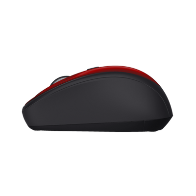 TRUST MOUSE YVI WIRELESS, ECO, ROSSO [24550]