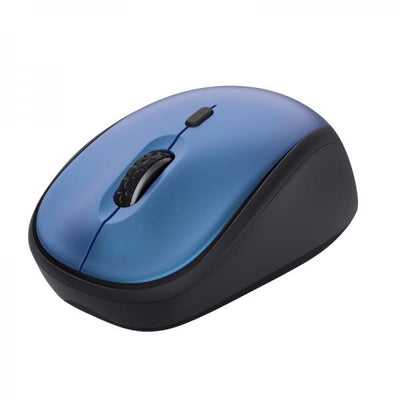 TRUST MOUSE YVI WIRELESS, ECO, BLU [24551]