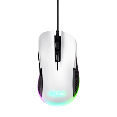 TRUST MOUSE GAMING RGB CABLATO 7.200 DPI, 6 PULSANTI PROGRAMMABILI - PLASTICA RICICLATA 68 - GXT 92 [24730]