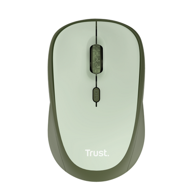 TRUST MOUSE YVI WIRELESS ECO, VERDE [24552]