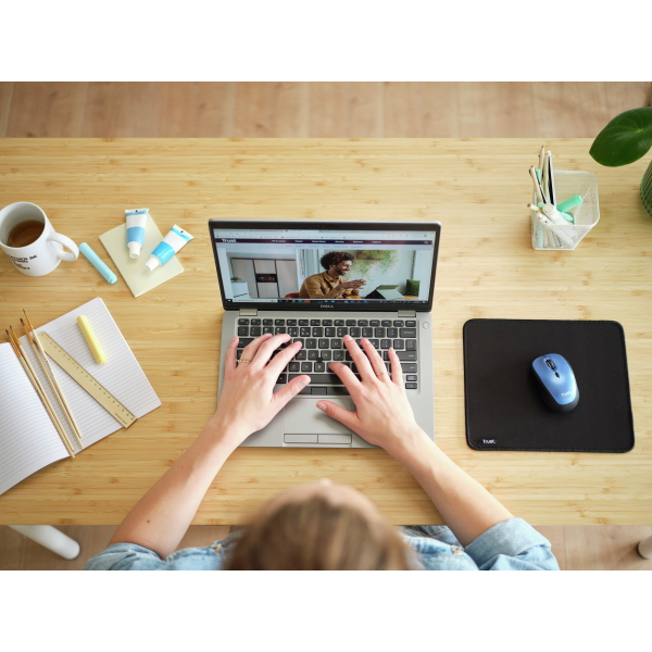 TRUST MOUSEPAD BOYE ECO NERO [24743]