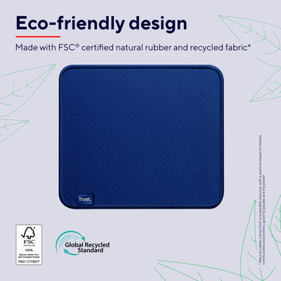TRUST MOUSEPAD BOYE ECO BLU [24744]