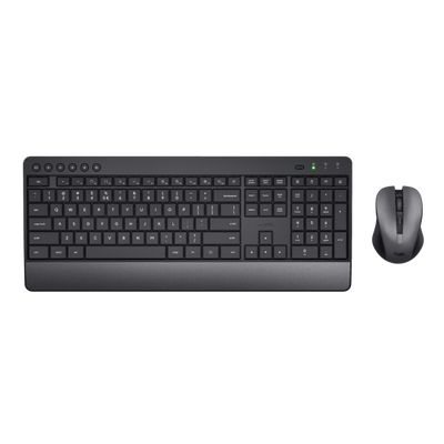 TRUST BUNDLE TREZO TASTIERA + MOUSE WIRELESS ECO IT [24530]