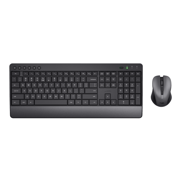 TRUST BUNDLE TREZO TASTIERA + MOUSE WIRELESS ECO IT [24530]