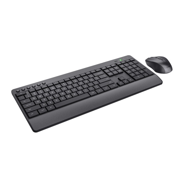 TRUST BUNDLE TREZO TASTIERA + MOUSE WIRELESS ECO IT [24530]