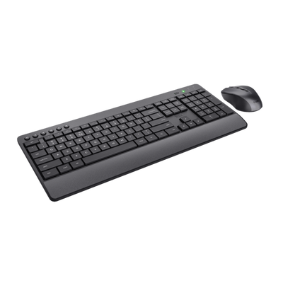 TRUST BUNDLE TREZO TASTIERA + MOUSE WIRELESS ECO IT [24530]
