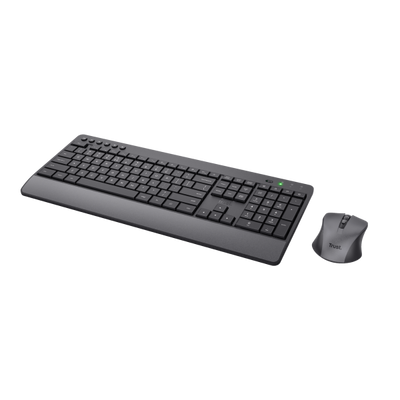 TRUST BUNDLE TREZO TASTIERA + MOUSE WIRELESS ECO IT [24530]