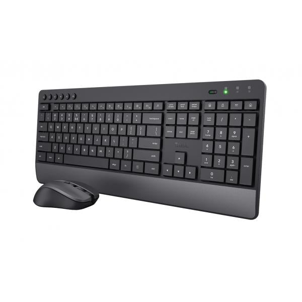 TRUST BUNDLE TREZO TASTIERA + MOUSE WIRELESS ECO IT [24530]