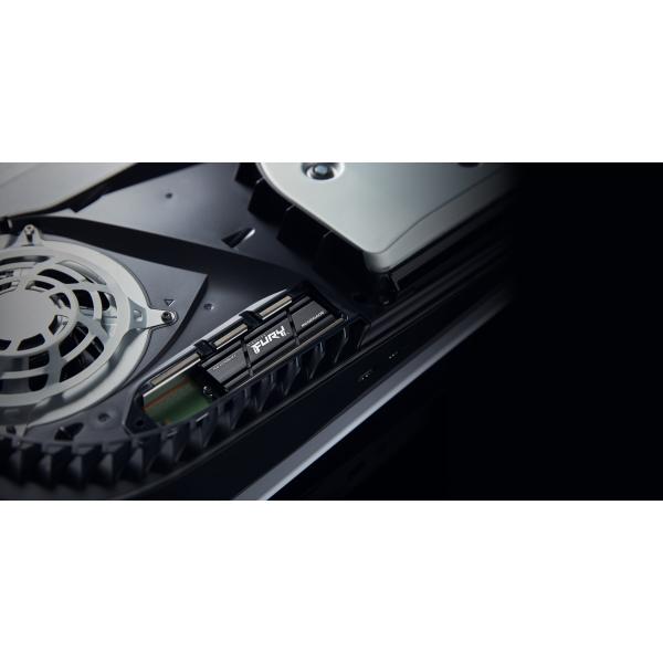 Kingston Technology 2000G RENEGADE PCIe 4.0 NVMe SSD W/ Dissipatore di calore [SFYRDK/2000G]