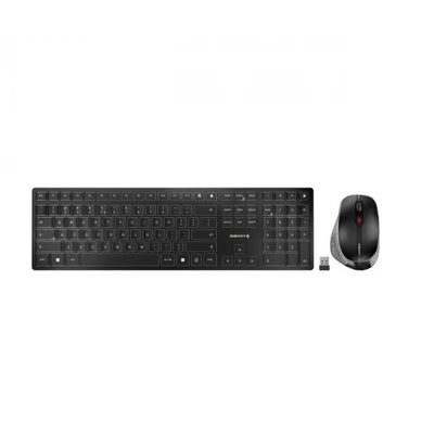 Cherry DW 9500 SLIM - Desktop set - Wireless - QWERTY SPAIN - Black [JD-9500ES-2]