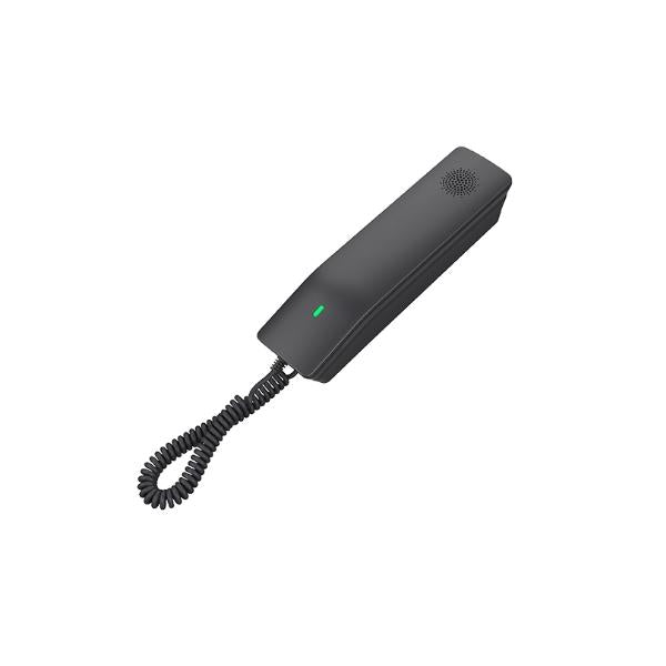 Grandstream GHP611 - IP POE Hotel Phone, Black, 2 SIP accounts, remote management via GDMS (alimentatore non incluso) [GHP611]