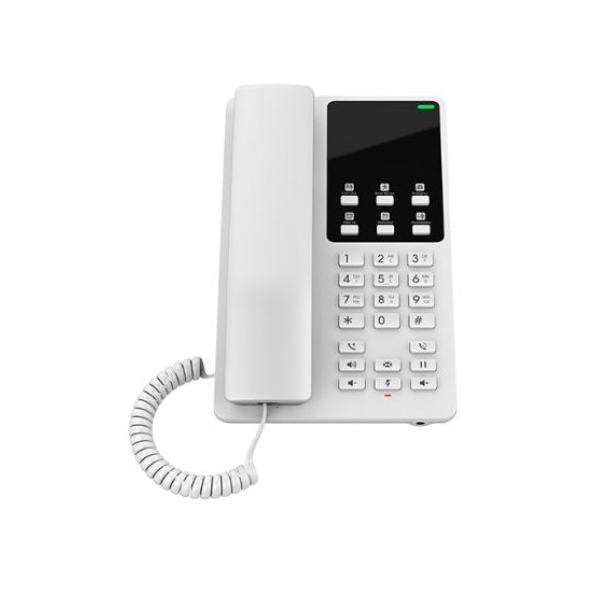 Grandstream GHP620W - IP Desktop Hotel Phone, White, 2 SIP accounts, remote management via GDMS [GHP620W]