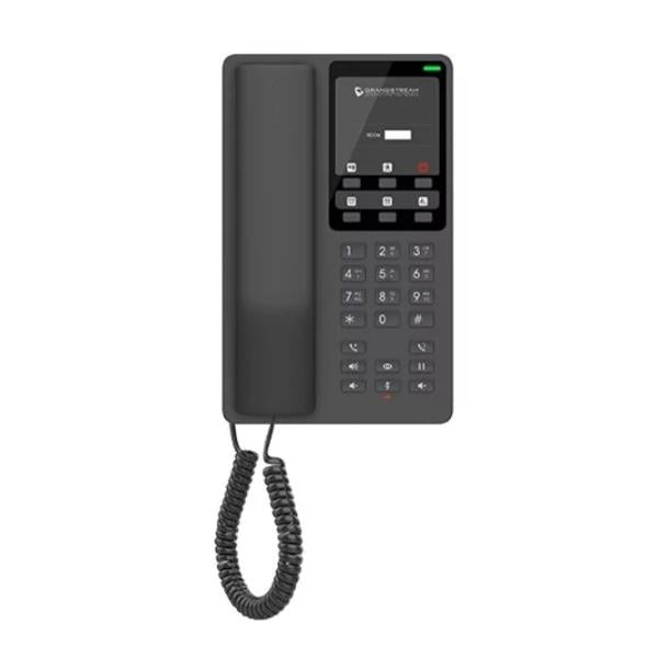 Grandstream GHP621W - IP WiFi Desktop Hotel Phone (no screen), Black, 2 SIP accounts, remote management via GDMS [GHP621W]