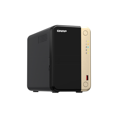 Qnap Intel Celeron N5095 2 GHz - NAS Tower - 2 x 3.5 inch SATA 6Gb/s - 8GB [TS-264-8G]