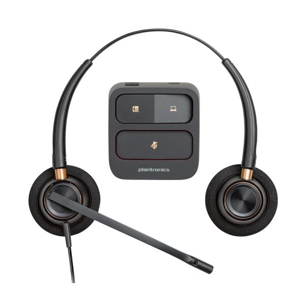 Hp Poly EncorePro 520 Binaural Headset + Quick Disconnect [783P7AA#ABB]