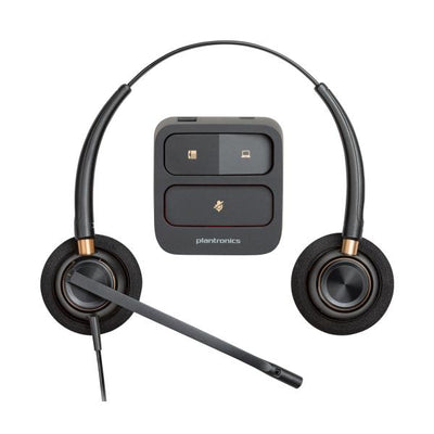Hp Poly EncorePro 520 Binaural Headset + Quick Disconnect [783P7AA#ABB]