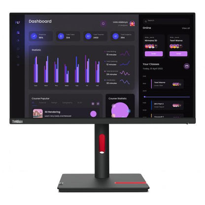 LENOVO MONITOR 23,8 LED IPS 16:9 FHD 6MS 250 CDM, PIVOT, VGA/DP/HDMI, THINKVISION T24i-30 [63CFMATXEU]