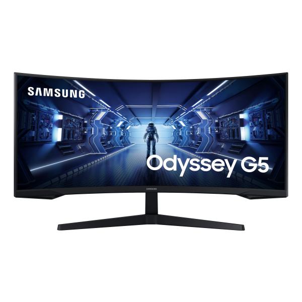 Samsung Monitor Gaming Odyssey G5 da 34'' Ultra WQHD Curvo [LC34G55TWWPXEN]