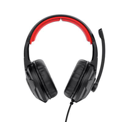 Trust 24761 cuffia e auricolare Cablato A Padiglione Giocare Nero, Rosso [24761]
