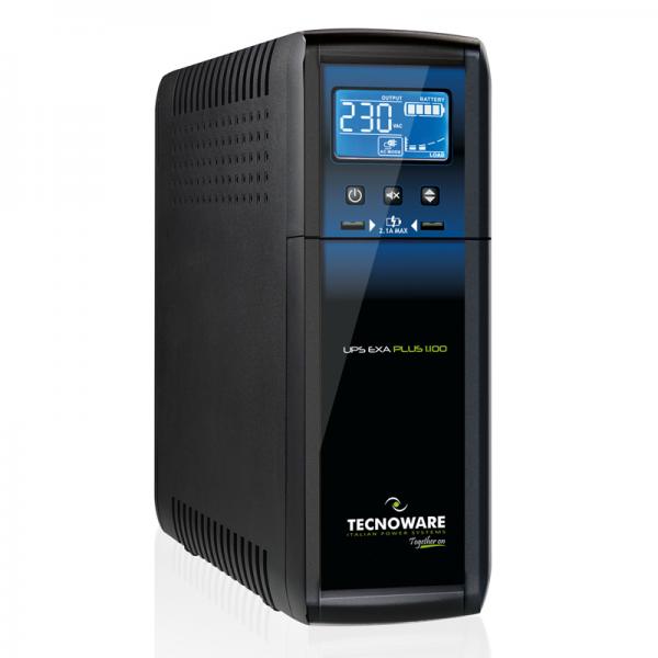 TECNOWARE UPS EXA PLUS 1100 IEC TOGETHER ON [FGCEXAPL1102IEC]
