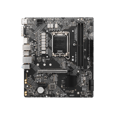 MSI MB H610, PRO H610M-G DDR5, LGA 1700, 2DDR5,1PCI-Ex16,1PCI-Ex1,2M.2, 4SATA3 [PRO H610M-G]