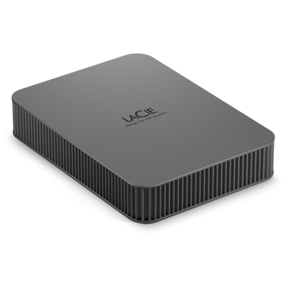 LaCie Mobile Drive Secure disco rigido esterno 4 TB USB tipo-C 3.2 Gen 1 (3.1 Gen 1) Grigio [STLR4000400]