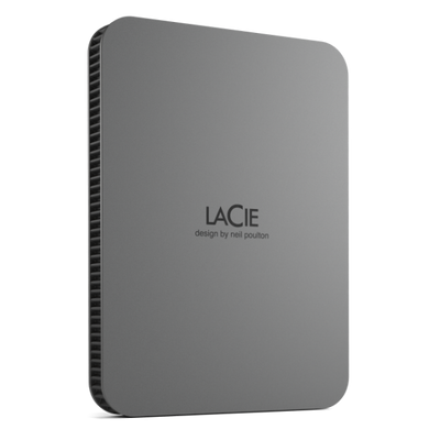 LaCie Mobile Drive Secure disco rigido esterno 2 TB USB tipo-C 3.2 Gen 1 (3.1 Gen 1) Grigio [STLR2000400]