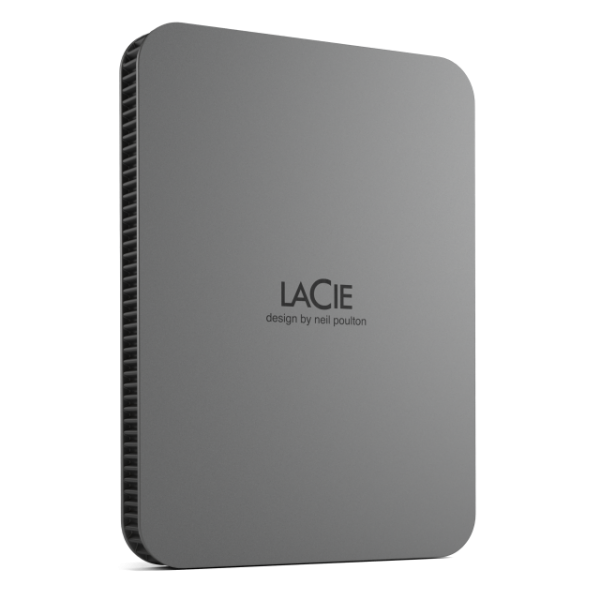 LaCie Mobile Drive Secure disco rigido esterno 2 TB USB tipo-C 3.2 Gen 1 (3.1 Gen 1) Grigio [STLR2000400]
